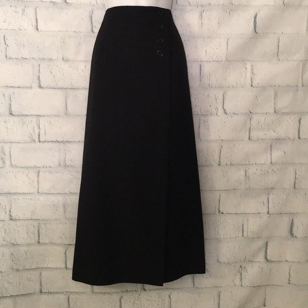 Elegant Sarong wrap wool skirt